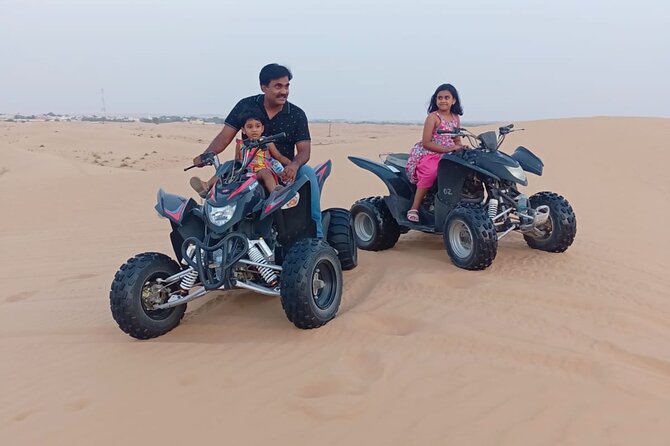 1 Hour Private Quad Biking with 30 minutes Camel Farm Visit - Why this 90-minute desert outing works