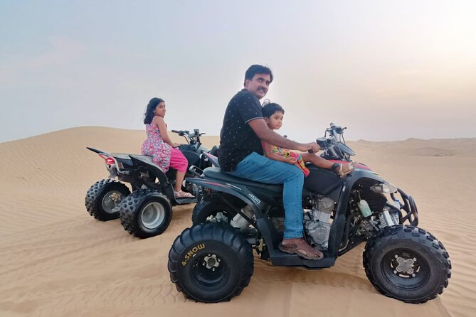 1 Hour Private Quad Biking with 30 minutes Camel Farm Visit - What the $154 price really buys