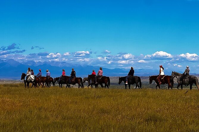 2 Hour Trail Ride in Montana Ranch Country - Riding out from Greycliff Creek Ranch