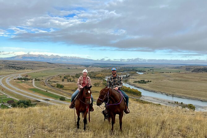 2 Hour Trail Ride in Montana Ranch Country - The views toward the Yellowstone River