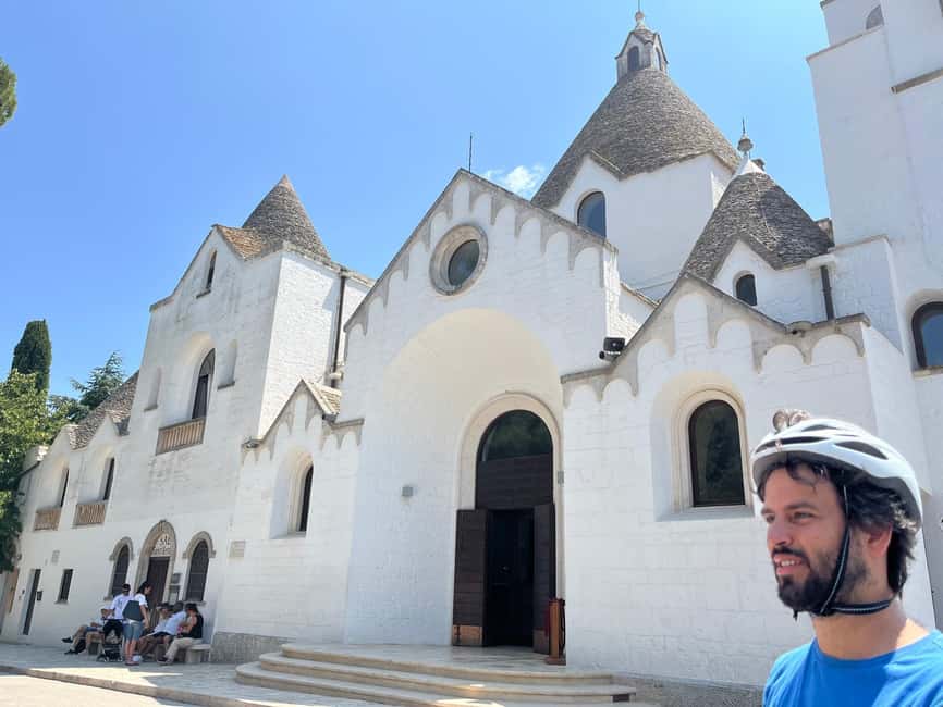 Alberobello: Guided e-bike tour + donkey farm visit - Key points at a glance