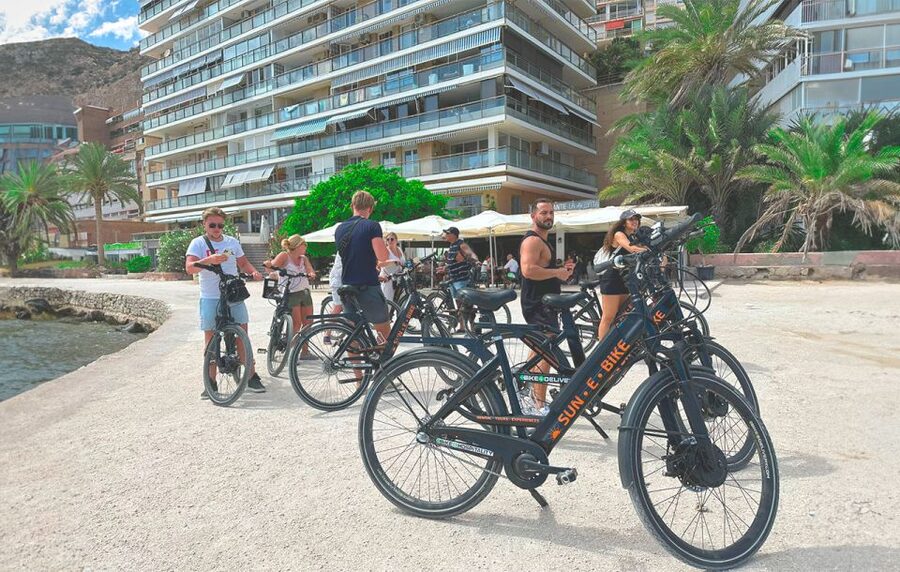 Alicante : E-Bike Coast Tour, Roman Fish Farm and Snorkeling - Snorkeling from the coast