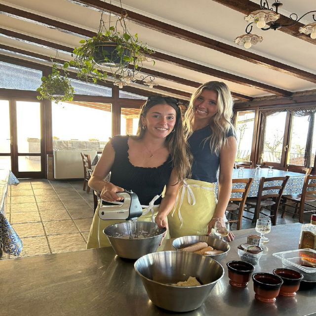 Amalfi Coast: Half-Day Farmhouse Cooking Class - Choosing between tagliatelle and gnocchi