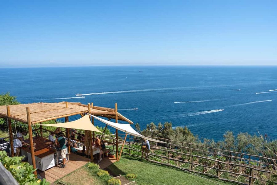 Amalfi Coast: Pizza & Mozzarella Class with Farmhouse visit - Making dough with the pizzaiolo