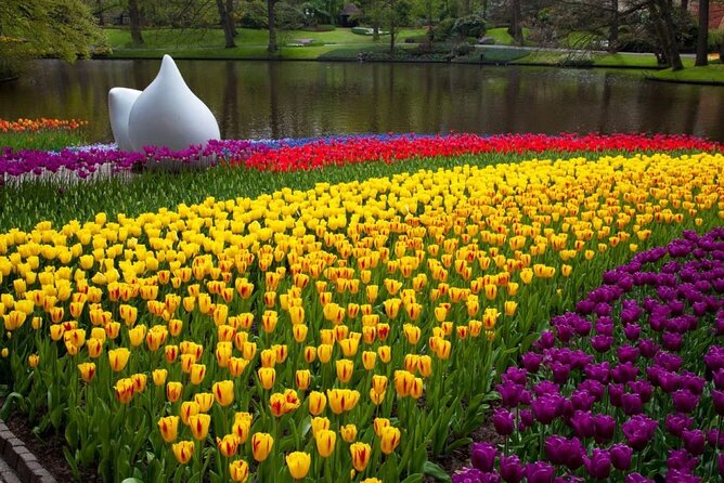 Amsterdam: Day trip to Tulip Farm, Keukenhof + Windmill Cruise - Four hours at Keukenhof