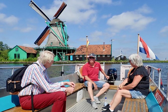 Amsterdam private tour to windmills, cheese farm and villages - Waterland’s ditches, farms, and open views