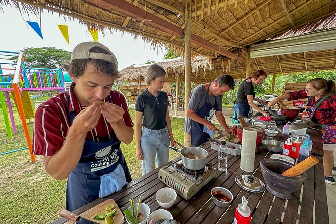 Aroidee’s Farm-Fresh Thai Cooking Experience - Meeting buffaloes, chickens, geese, and goats