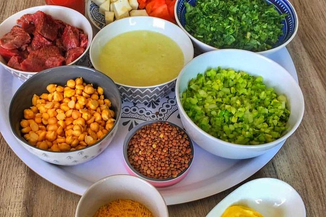 Authentic Moroccan Cooking Class in a Farm in Marrakech - Preparing tajine from the first cut