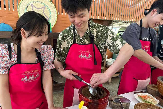 Authentic Thai Cooking Class and Farm Visit in Chiang Mai - The farm route and a quieter Chiang Mai setting