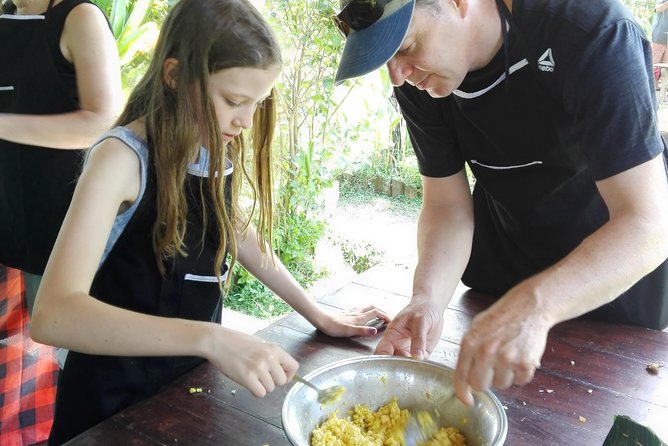 Balinese Cooking Class at Organic Farm - Picking the ingredients for six Balinese dishes
