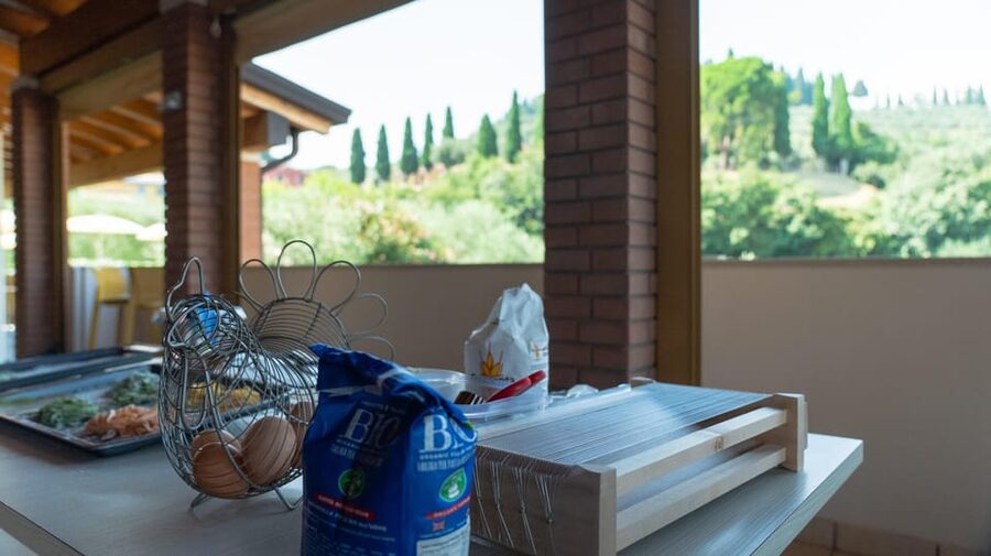 Bardolino: Garda Lake Pasta Cooking Class at Agritourism - Kneading dough and learning the basic method