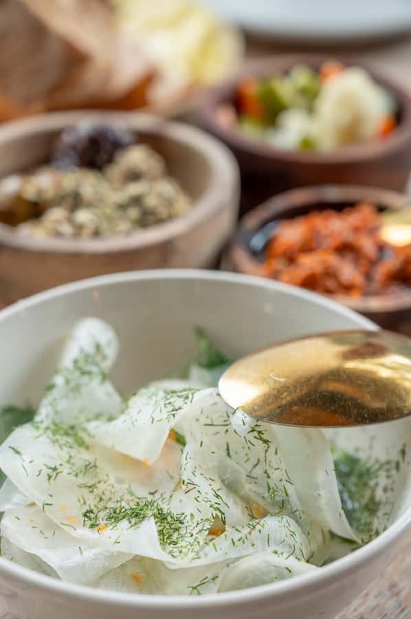 Barossa Long Lunch at Maggie Beer's Farm - The service and dining mood