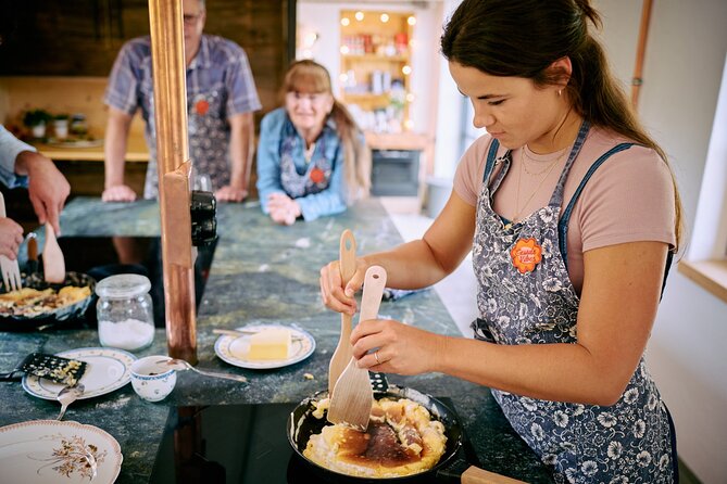 Bavarian Schnitzel Cooking Class in Oberaudorf Farmhouse - Preparing the salads before the schnitzel