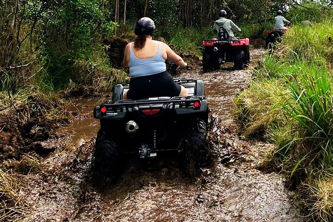 Big Island ATV Tour at Ohana Ranch - Check-in, helmets, and the first practice ride