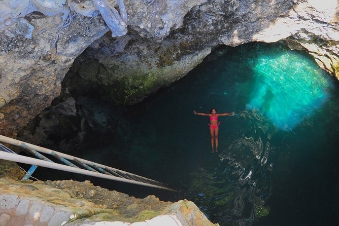 Blue Hole Mineral Spring plus Weed Farm Combo Tour with Transportation - A second pool, food, and room to stay awhile