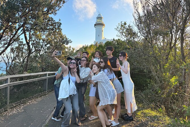 Byron Bay Day Tour: Lighthouse Sunset, The Farm and Hidden Trails - Broken Head and the Three Sisters track