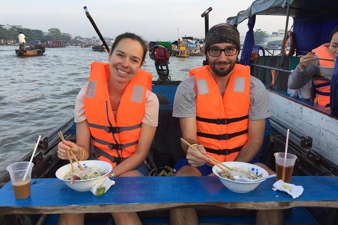 Cai Rang floating market, see sunrise, CaCao orchard, small canal - Tasting cacao at Muoi Cuong Farm
