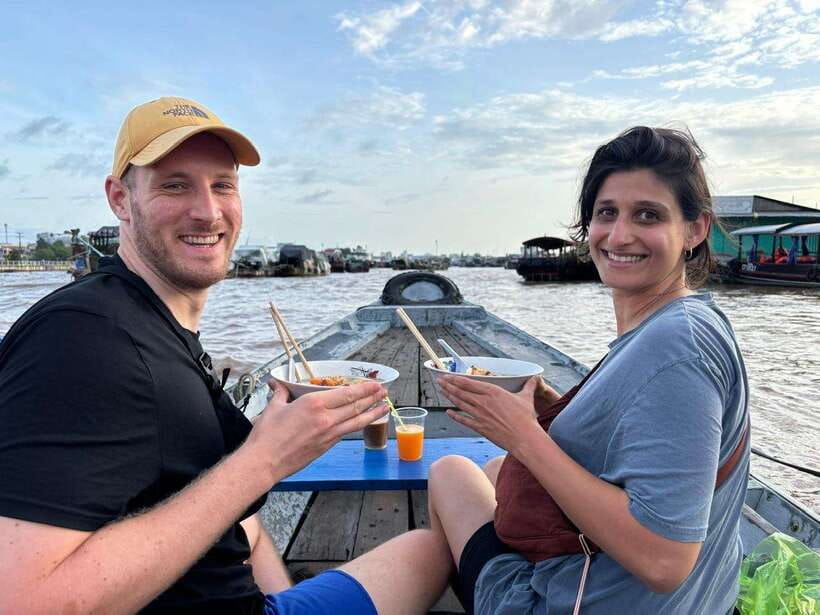 Can Tho: Floating Market, Canal, Cacao Farm & Mekong' Life - Inside a traditional rice noodle workshop