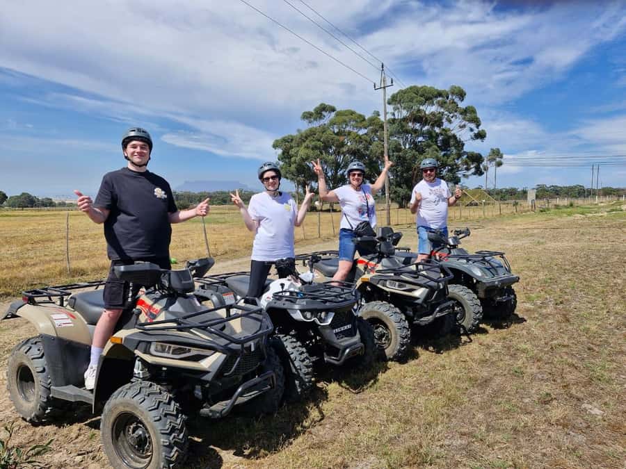 CAPE TOWN: OSTRICH RANCH QUAD BIKE RIDE & OSTRICH TOUR - Who will enjoy this activity most?