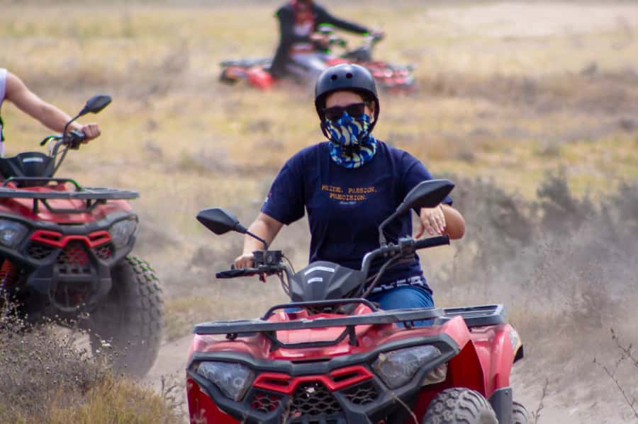 CAPE TOWN: QUAD BIKE FUN RIDE IN PAARL, FREEDOM FARM 301 - What the guide adds to the ride