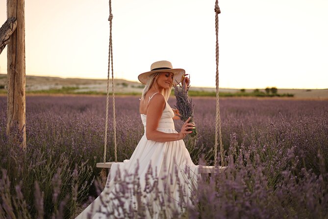 Cappadocia Sunset Lavender Farm Tour w/Wine - Arriving at the lavender field around 5:45 pm