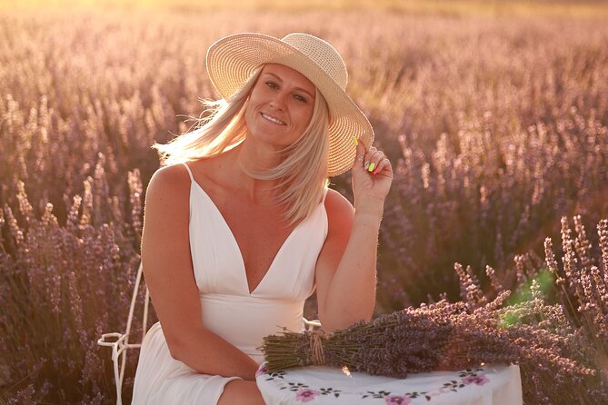 Cappadocia Sunset Lavender Farm Tour w/Wine - Photo spots, swings, and the wide lavender view