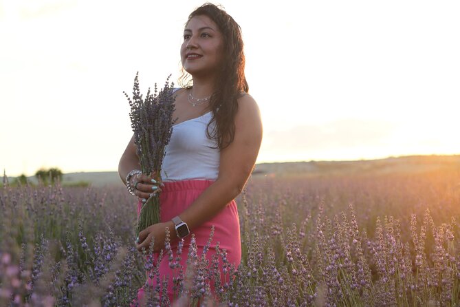 Cappadocia Sunset Lavender Farm Tour w/Wine - Organic fruit picking beside the lavender