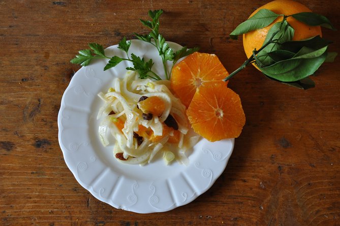 Cheese Tasting, Cooking Class & Farm-to-Table Activity in Tuscany - Picking herbs and vegetables in Ilaria’s garden