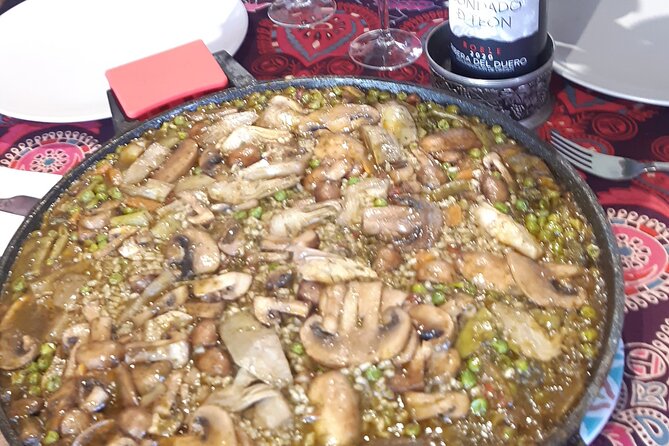 Chefcooking Paella from our Andalusian Grandmother at a Family Farm - Learning the Paella de la Abuela Andaluza
