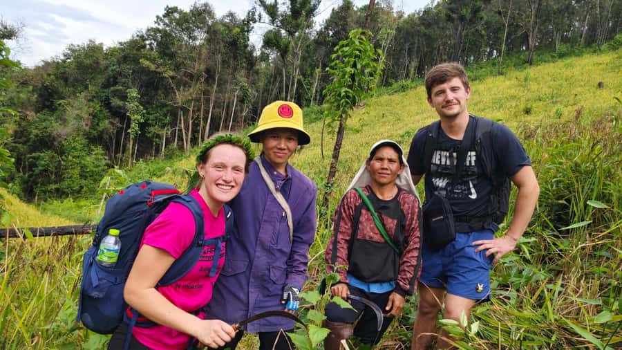 Chiang Mai: 2-Day Jungle Trek with Elephant Farm & Raft Ride - The waterfall picnic and jungle swim