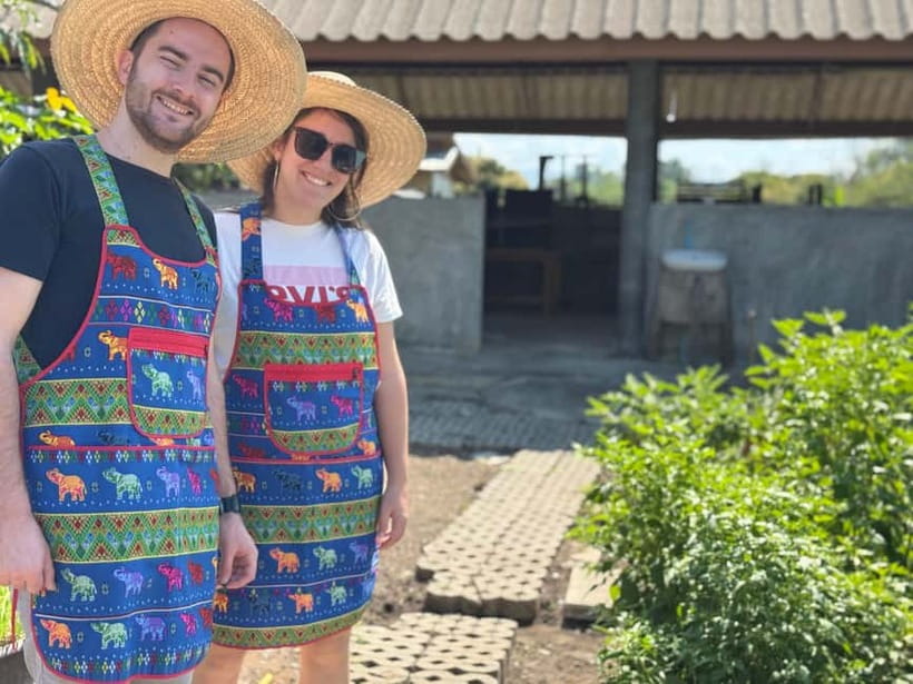 Chiang Mai : Cook in Farm, Market tour & Go by a Local Train - Arriving at the family home and choosing your menu