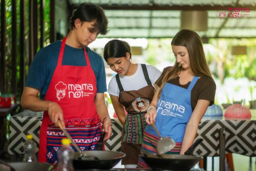 Chiang Mai: Cooking Class with Organic Farm at Mama Noi - From Chiang Mai pickup to a local market