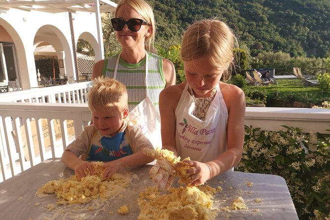 Cooking Class & Guided Farm Tour On The Hills Of Sorrento - Dessert and the long meal on the patio