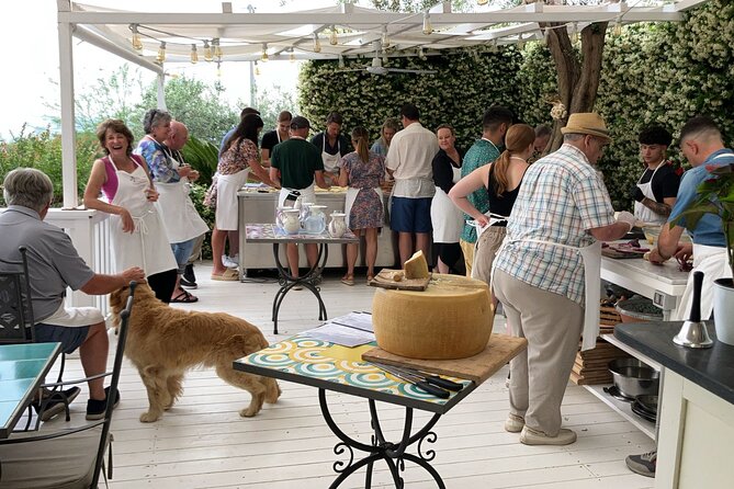 Cooking Class & Guided Farm Tour On The Hills Of Sorrento - Making pasta with Anna Maria
