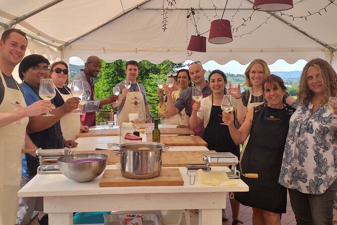 Cooking Class on a Family Farm in Chianti with Lunch - Lunch beneath the Tuscan sky