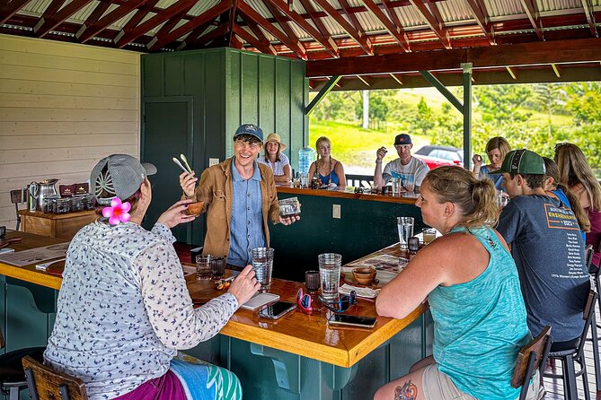 Craft Chocolate Tasting and Farm Experience on the Big Island - Walking through the cacao orchard with Wrenn and the farm team