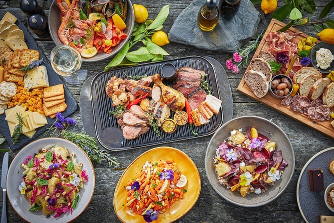 Dinner at Walter Peak High Country Farm and Cruise from Queenstown - What to expect from the BBQ buffet