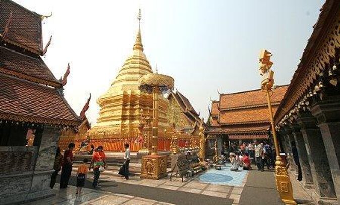 Doi Suthep Temple, Pha Lat Temple, Sticky Waterfall, Orchid farm - Key points before you book