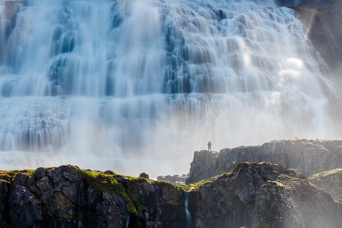 Dynjandi Waterfall & Iceland Farm Visit Tour - Walking Dynjandi, from first view to upper falls