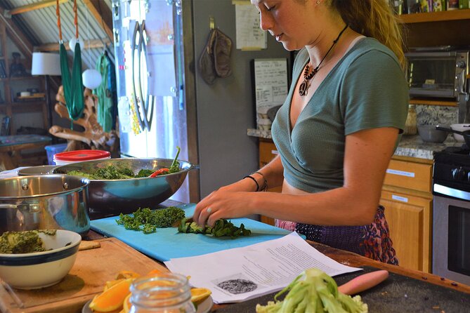Farm to Table Cooking Class at Kulaniapia Falls - Eating a meal that came from the farm