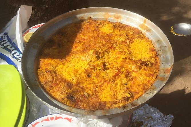Farm-To-Table Tour With An Adventure To Bent & Red Pyramids - Lunch among palms, mango trees, and farm products