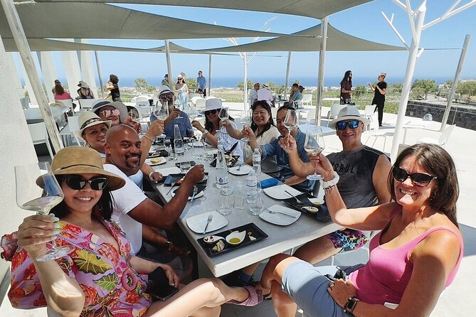 Flavors of Santorini: Farm-to-Table Meal Wine & Authentic Village - Wine, spirits, and a confusing price detail