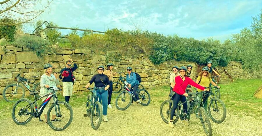 Florence: Country Ebike tour + Wine tasting in organic farm - The family farm and its organic production