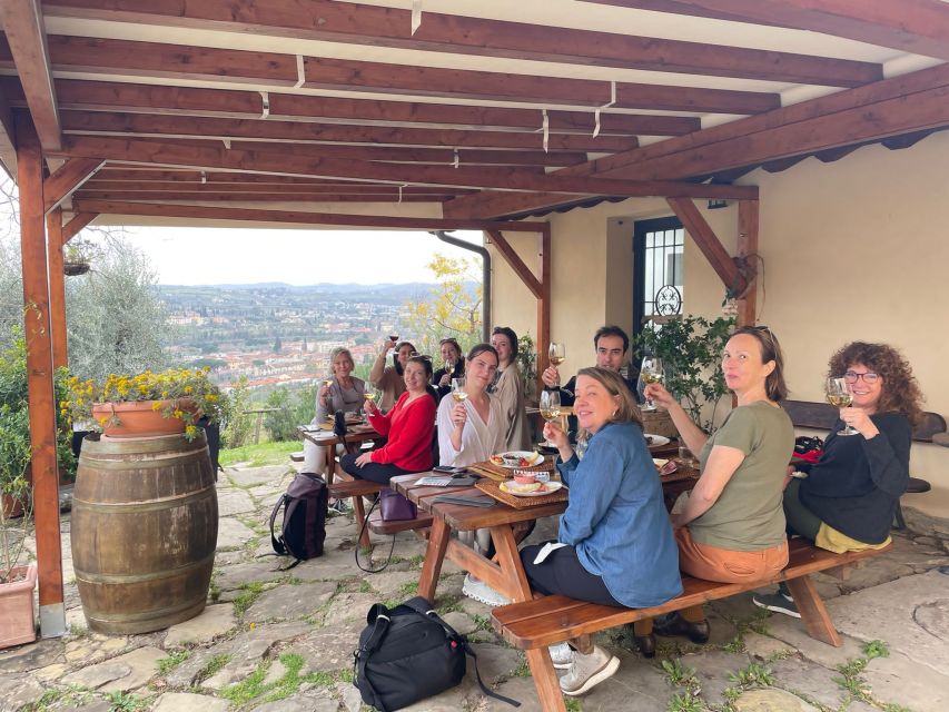 Florence: Country Ebike tour + Wine tasting in organic farm - Riding the green hills above Florence