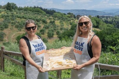 Florence Pizza or Pasta Class with Gelato Making at a Tuscan Farm