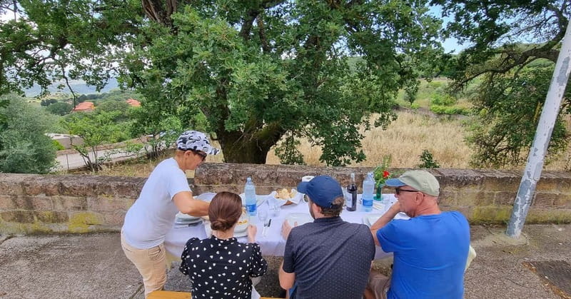 From Alghero: Farm to Table cooking experience in Montresta - Walking through a village founded by Greek families