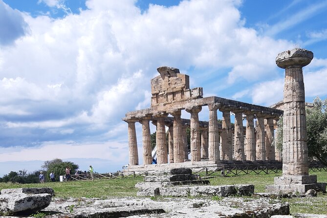 From Castellabate: Paestum Temples+Mozzarella Farm - Tenuta Vannulo and the buffalo mozzarella tasting