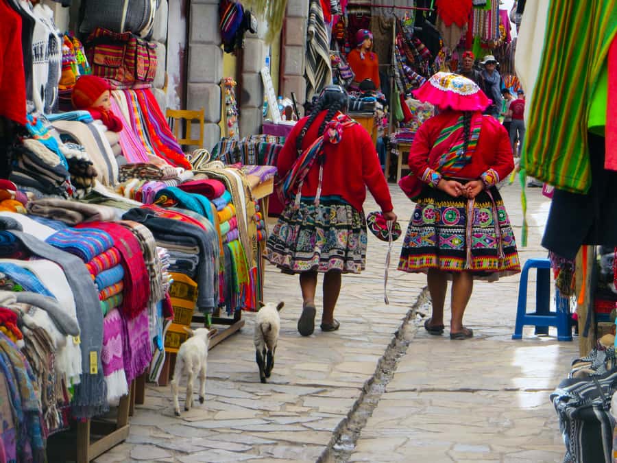 From Cusco: Private Pisac Ruins and Alpaca Farm Day Trip - Walking the original Inca trail at Pisac