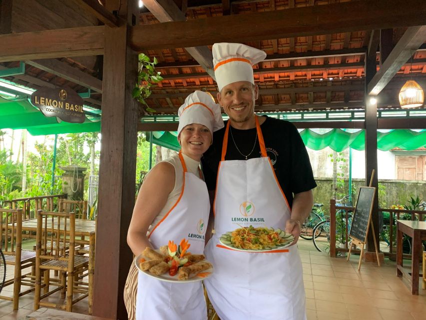 From Hoi An: Cooking Class at Organic Farm - Preparing four Vietnamese dishes