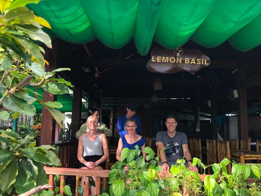 From Hoi An: Cooking Class at Organic Farm - Seeing the herbs before cooking